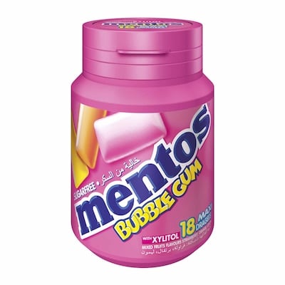 Mentos Sugar Free 18 Pcs Bubble Gum 64G