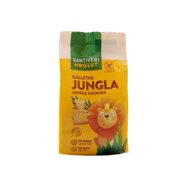 Santiveri Noglut Gluten Free Jungla Bisc 100G