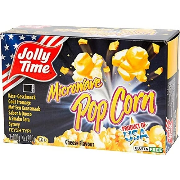 Jolly time popcorn cheese 300g