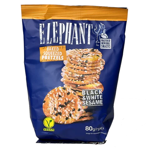 Elephant Black And White Sesame 80G