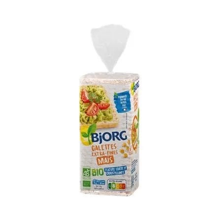 Bjorg Galettes Maiis Extra Fines 130g