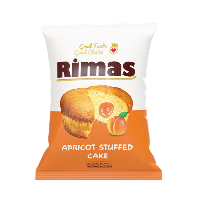 Rimas apricot stuffed cake 40g