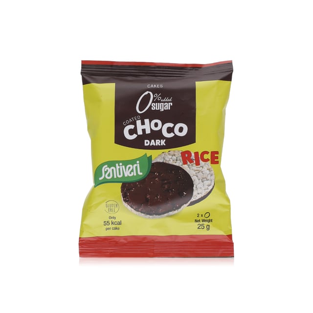Santiveri Ricecake Coated Choco Dark 25Gr