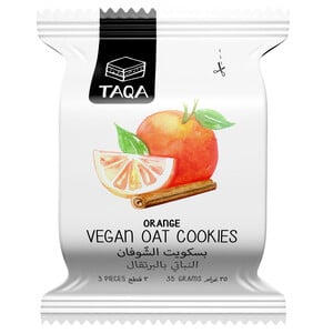Taqa Oat Cookies Orange 40G