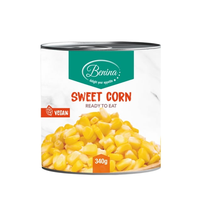 Benina sweet corn 340g