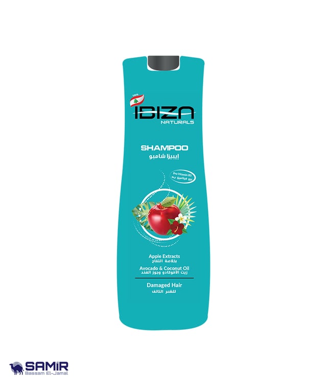 Ibiza naturals sfampoo apple extracts 750ml