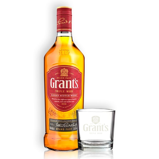 Grants Triple Wood + Glass 750Ml