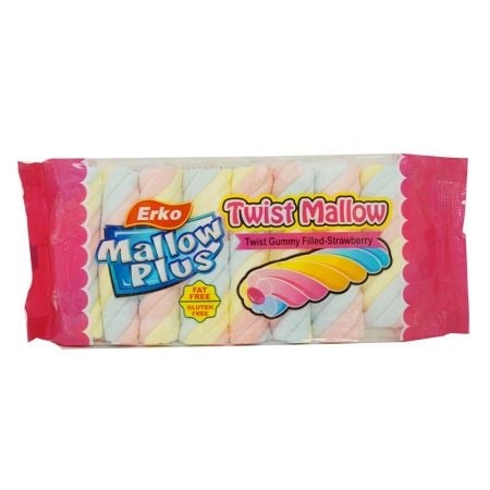 Erko 180G Flat Bag Twist Jam Filling Strawberry