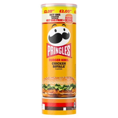 Pringles burger king chicken royal 165g