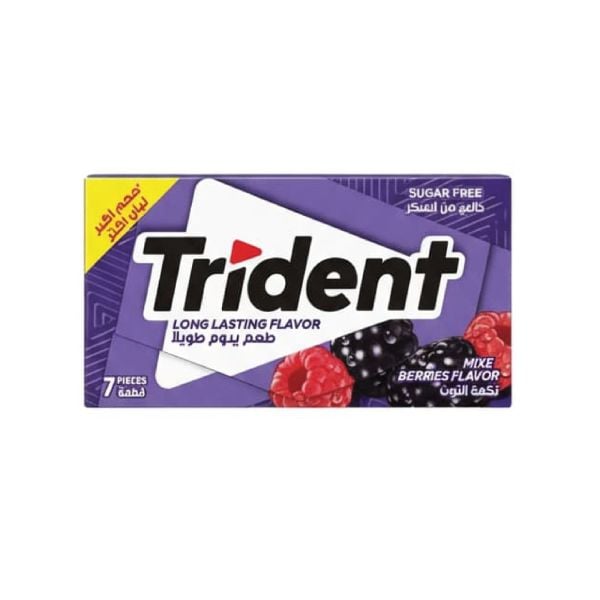 Trident mixed berry 7 pcs