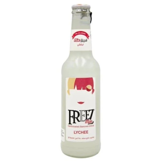 Freez mix Lychee 275ml glass