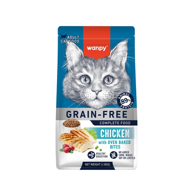 wnapy grain free dry food 1.5kg