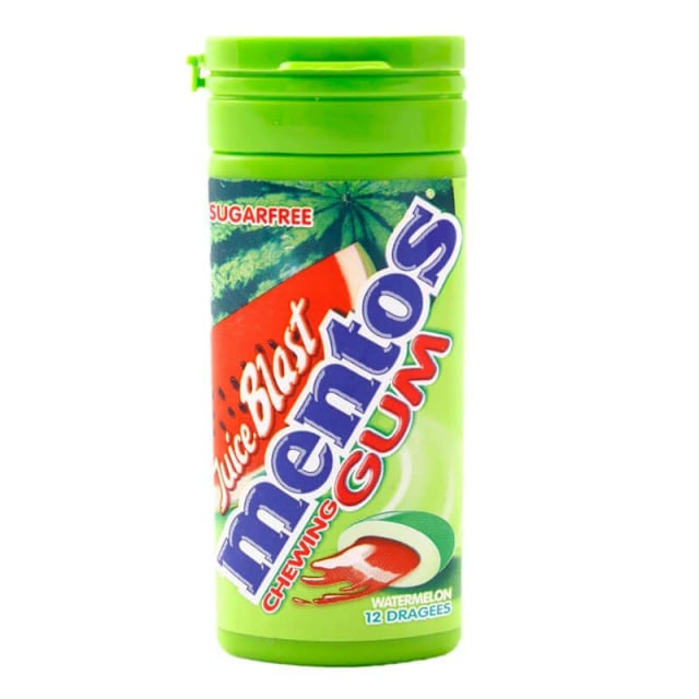 Mentos gum 12pcs blister juice blast