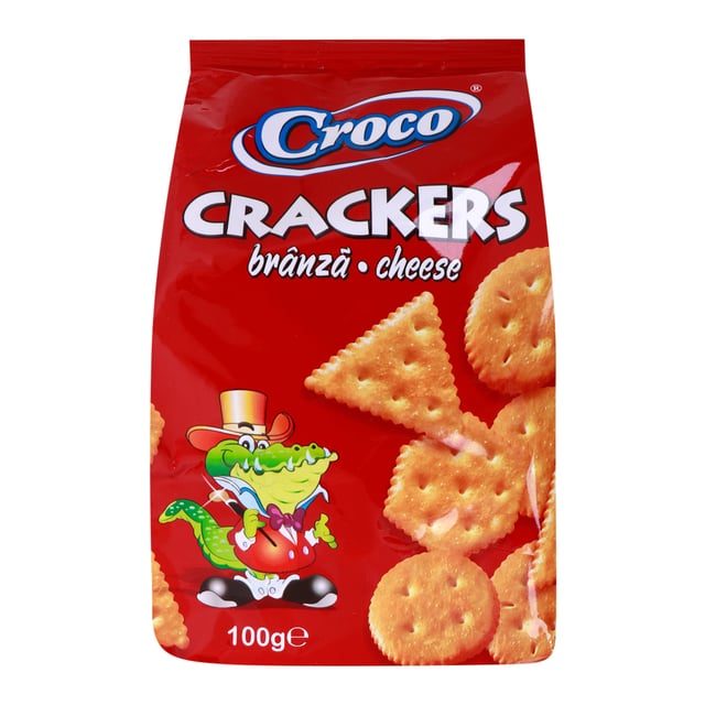 croco crackers cheese 100g