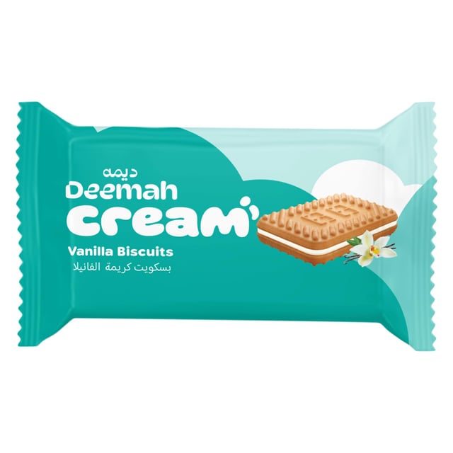 Deemah  vanilla custard biscuits  27g