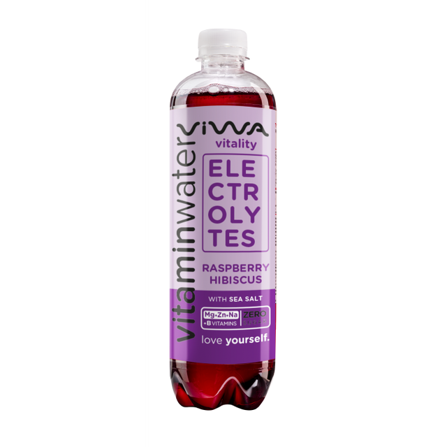 Viwa vitality electrolytes raspberry 600ml