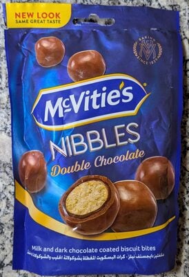 Mcvities Digestive Nibbles Double Chocolate 120G