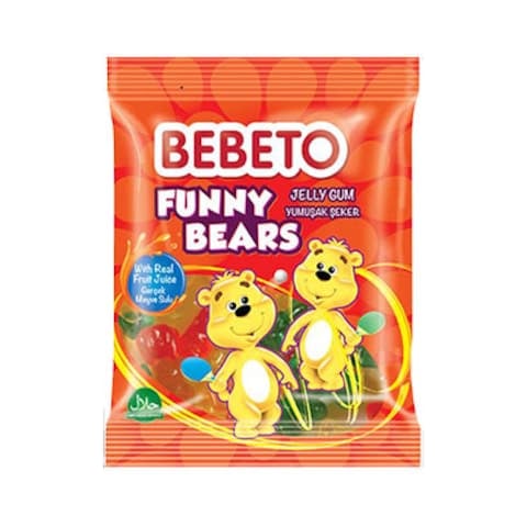 Bebeto Funny Bears Jelly Gum 80G