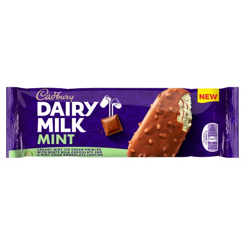 Cadburry dairy milk ice cream  mint 90ml