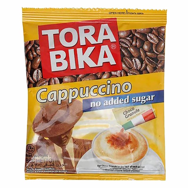 Torabika Cappuccino No Added Sugar 25Gr