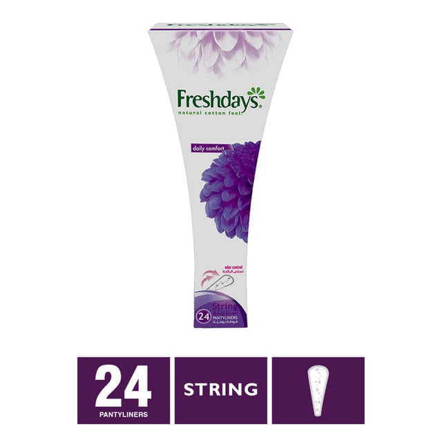 freshdays string pink *24