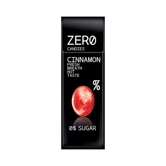 Zero Candies Cinnamon Fresh Breath Hot Taste 32G