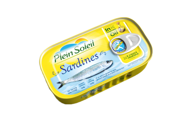 Plein Soleil Sardine In Oil 125G