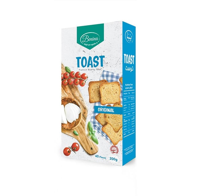 Benina toast original 200g