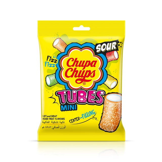 Chupa Chups Sour Cubes Mini 85.5G