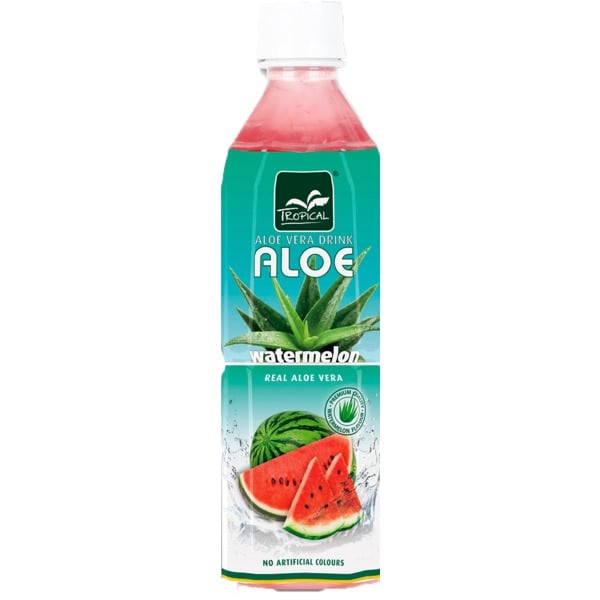 Tropical Aloe watermelon 350ml Plastic