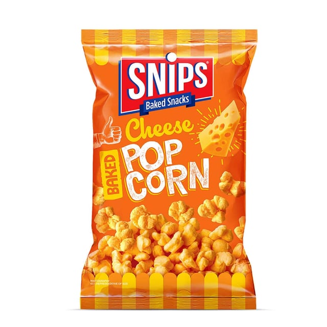 Snips Baked Snacks Pop Corn Cheese 70G