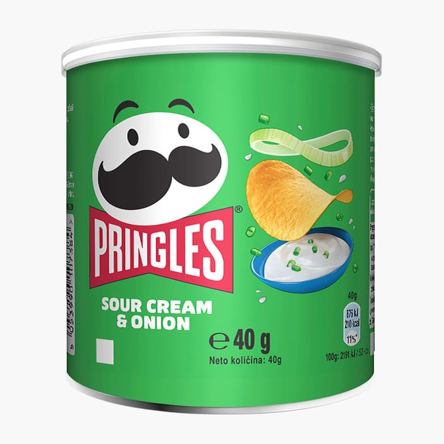 Pringles Sour Cream And Onion 40 G
