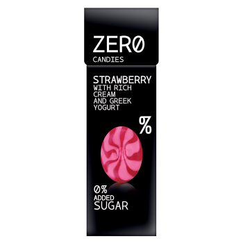 Zero Candies Strawberry With Rich Cream And Greek