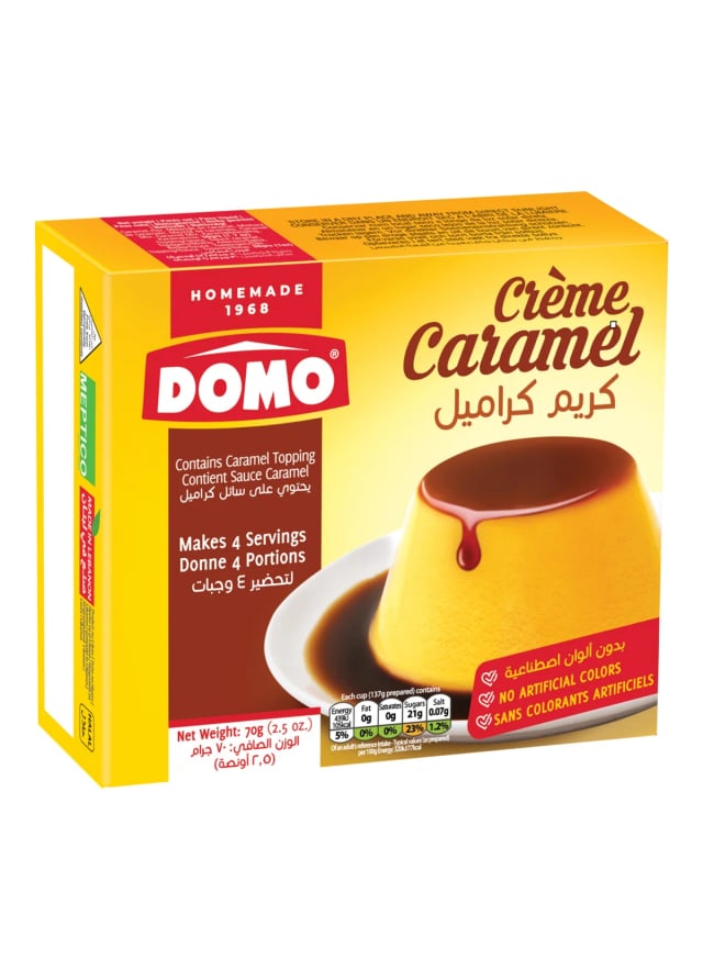 DOMO CREME CARAMEL 70G