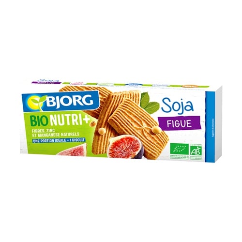Bjorg biscuits nutri soja figue 240g
