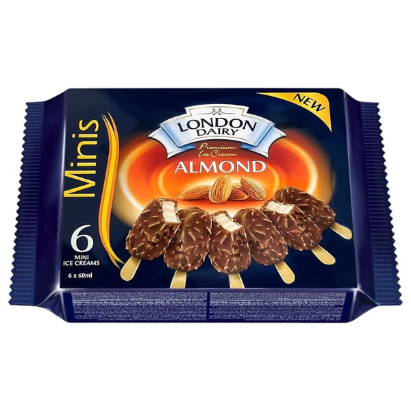 London Dairy Minis Nuts 60Ml