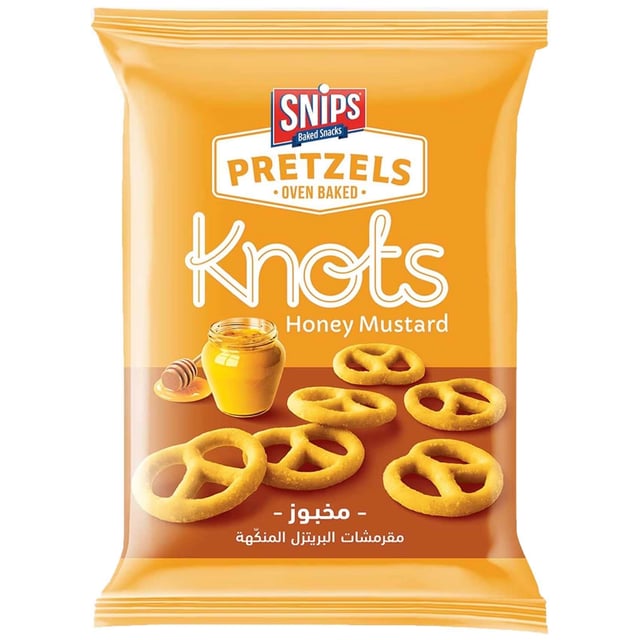 Snips Knots Honey Mustard 30g