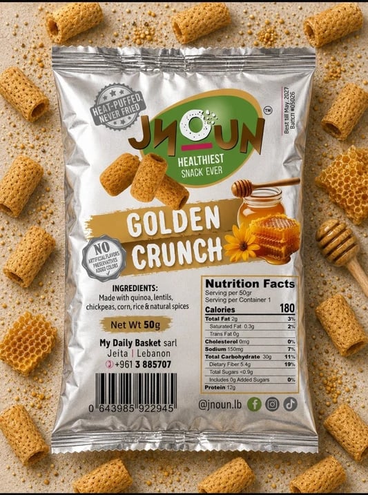 Jnoun golden crunch 50g