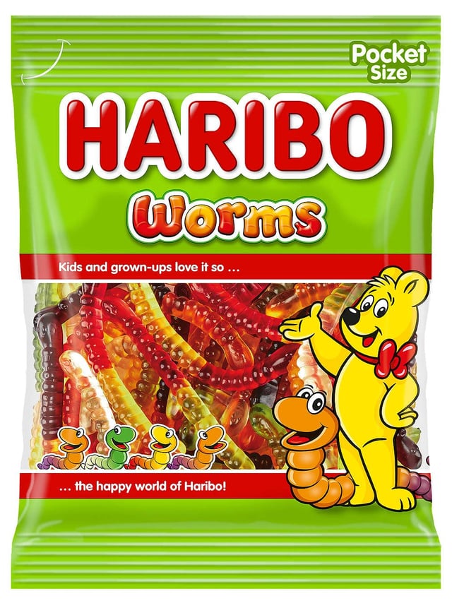 Haribo worms 30g
