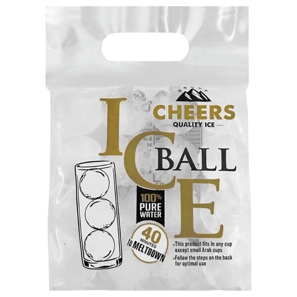 Cheers ice balls cup
