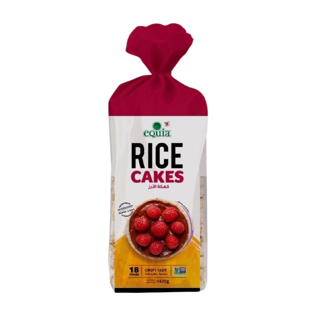 Equia rice cake plain125g