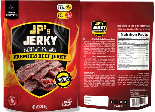 JP'S JERKY ORIGINAL FLAVOR 35G