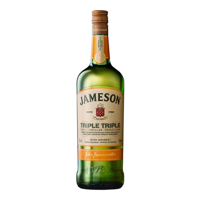 jameson triple triple whiskey 1L