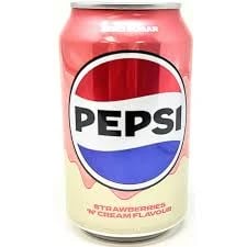 pepsi zero sugar strawberries 330ml