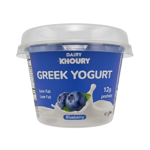 Khoury greek yogurt  blueberry 175g