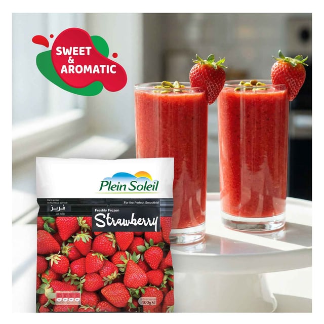 Plein soleil strawberry frozen 400g