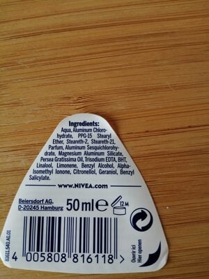 Nivea Dry Comfort 48H Dual Protect 50Ml