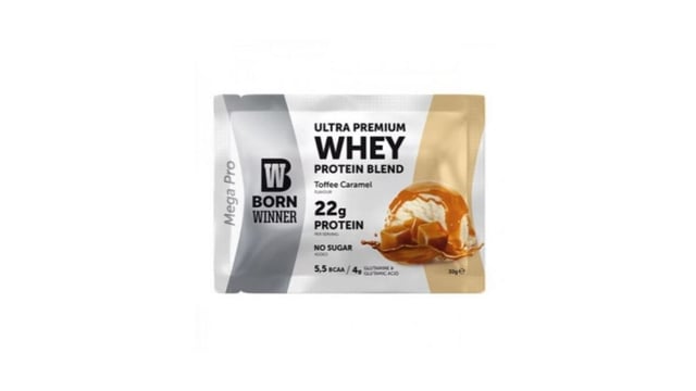 Born Winner whey  toffee caramel 30g