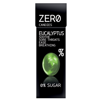 Zero Candies Eucalyptus Soothe Sore Throats Ease B