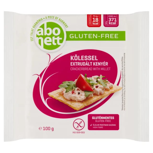 Abonett Gluten-Free Crackerbread Millet 100g